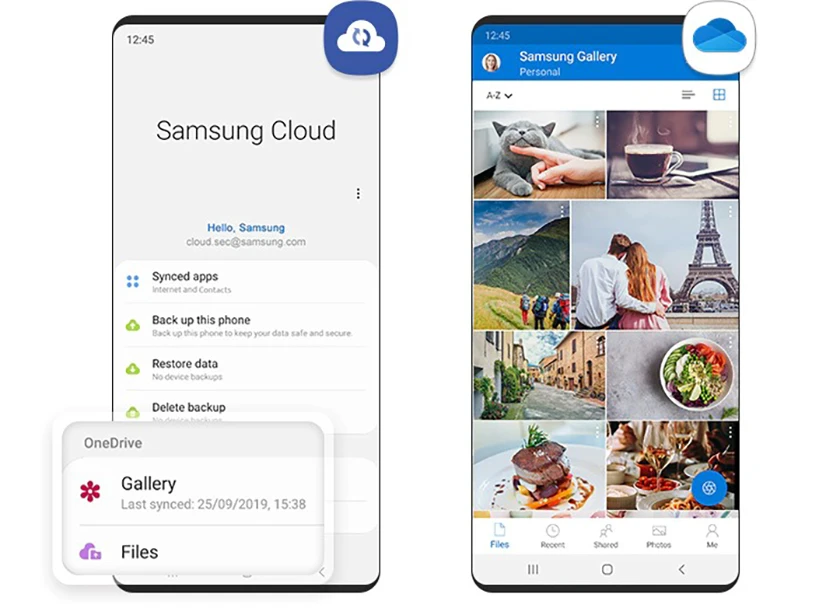 Cách xem ảnh trên Samsung Cloud - ở mục Gallery