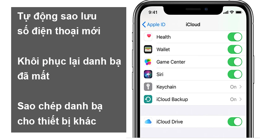 Lợi ích của việc cập nhật danh bạ trên iCloud
