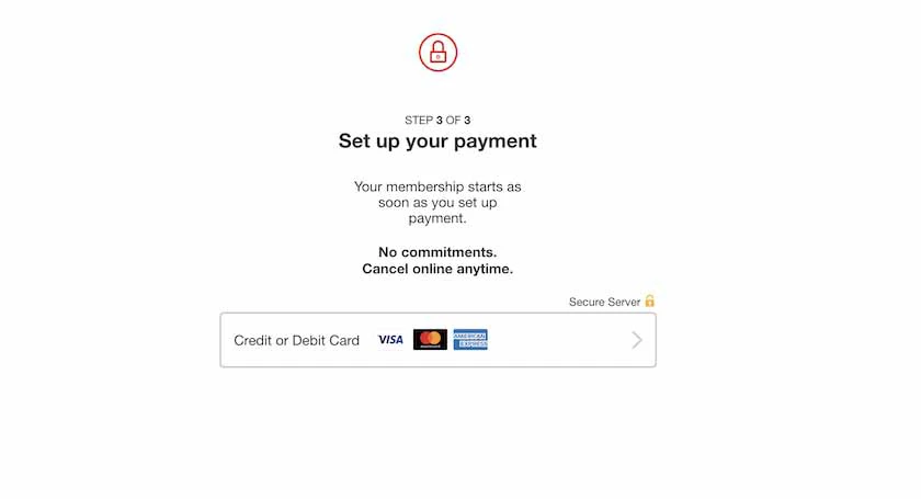 Đăng k&yacute; Netflix bằng thẻ Visa