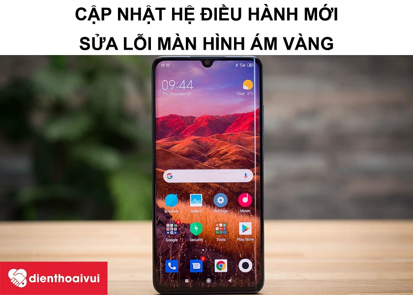 Cập nhật lại hệ điều hành