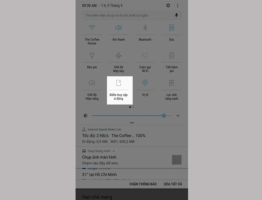 Những lưu &yacute; khi ph&aacute;t wifi tr&ecirc;n điện thoại Samsung