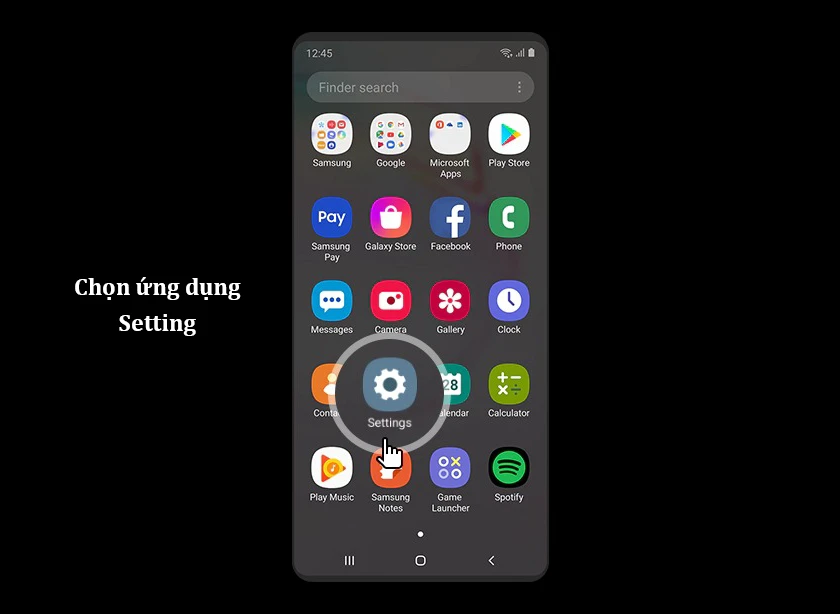 Bật chức năng Find My Mobile trên điện thoại