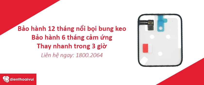 Thay k&iacute;nh cảm ứng Apple Watch SE uy t&iacute;n, gi&aacute; rẻ tại Điện Thoại Vui
