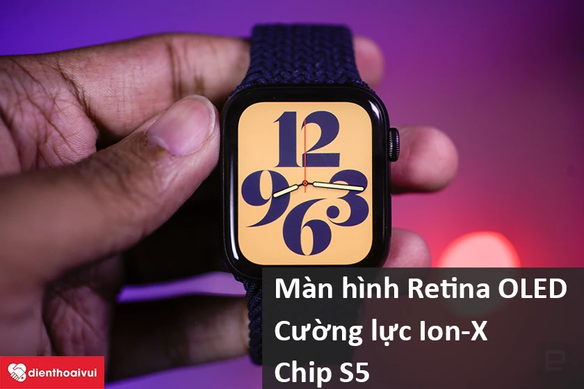 Apple Watch SE &ndash; M&agrave;n h&igrave;nh Retina OLED 1.78 inches sắc n&eacute;t&nbsp;