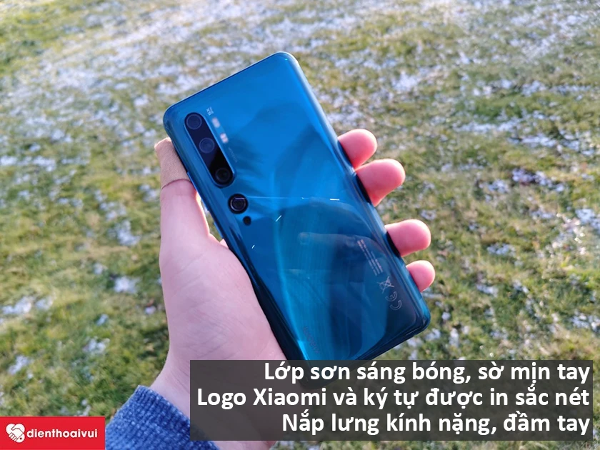 Cách nhận biết linh kiện chính hãng trước khi thay mặt lưng Xiaomi Mi Note 10 Pro