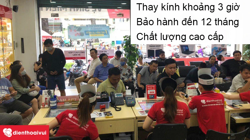 Thay kính Samsung Galaxy M31 uy tín, chuyên nghiệp tại Điện Thoại Vui
