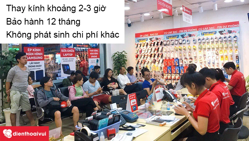 Thay kính Xiaomi Mi Note 10 Lite uy tín, chuyên nghiệp tại Điện Thoại Vui