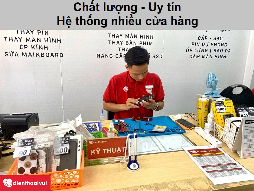 Dịch vụ thay loa trong iPhone chuy&ecirc;n nghiệp, gi&aacute; rẻ tại Điện Thoại Vui