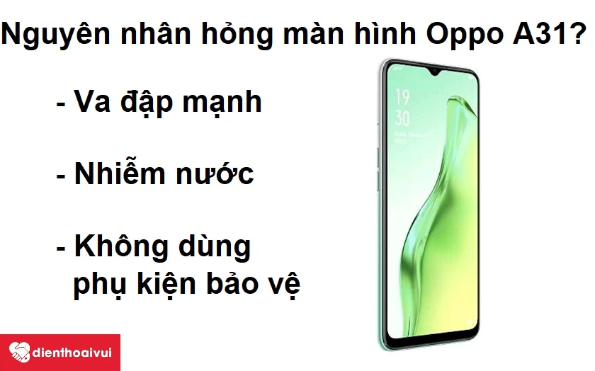 M&agrave;n h&igrave;nh Oppo A31 bị giật th&igrave; l&agrave;m thế n&agrave;o khắc phục?