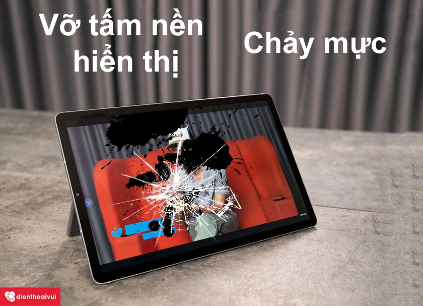 Ph&acirc;n biệt hư m&agrave;n h&igrave;nh v&agrave; hư mặt k&iacute;nh m&agrave;n h&igrave;nh tr&ecirc;n Samsung Galaxy Tab