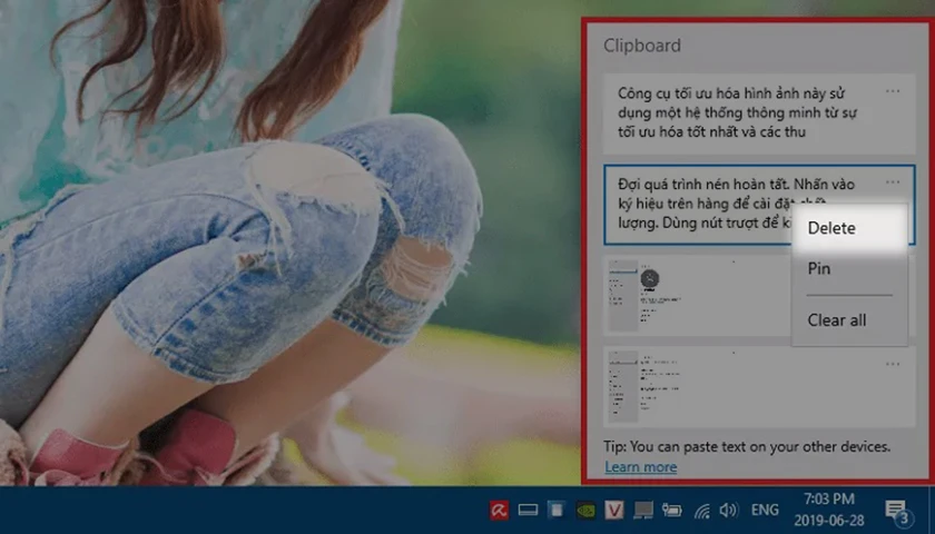 Clipboard là gì - Cách xóa clipboard