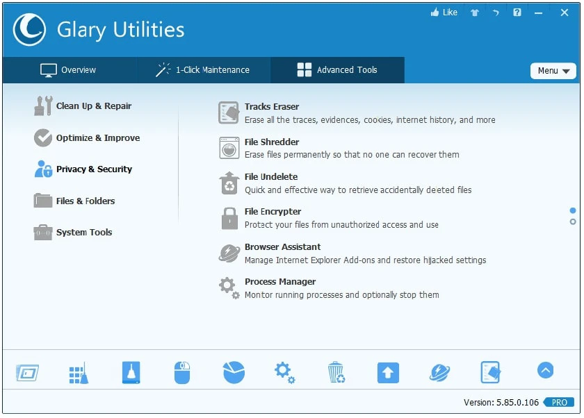 Glary Utilities