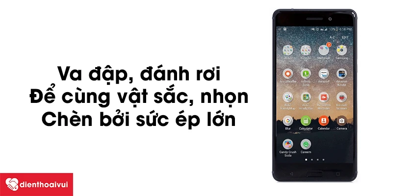 Khi n&agrave;o cần thay k&iacute;nh Nokia 6.1 2018