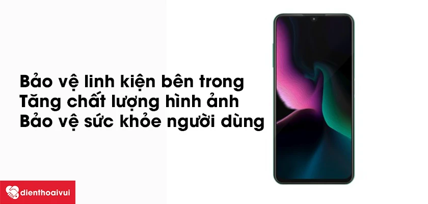Vai tr&ograve; của mặt k&iacute;nh Vsmart Aris