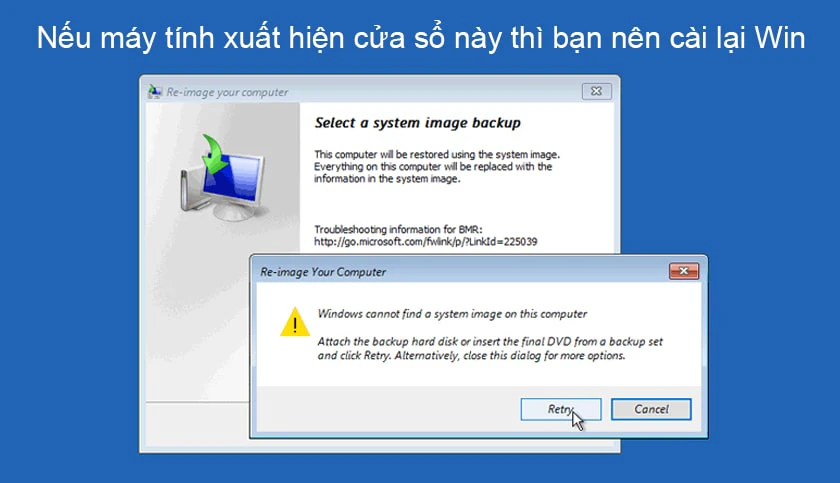C&aacute;ch reset m&aacute;y t&iacute;nh win 7 bằng Control Panel