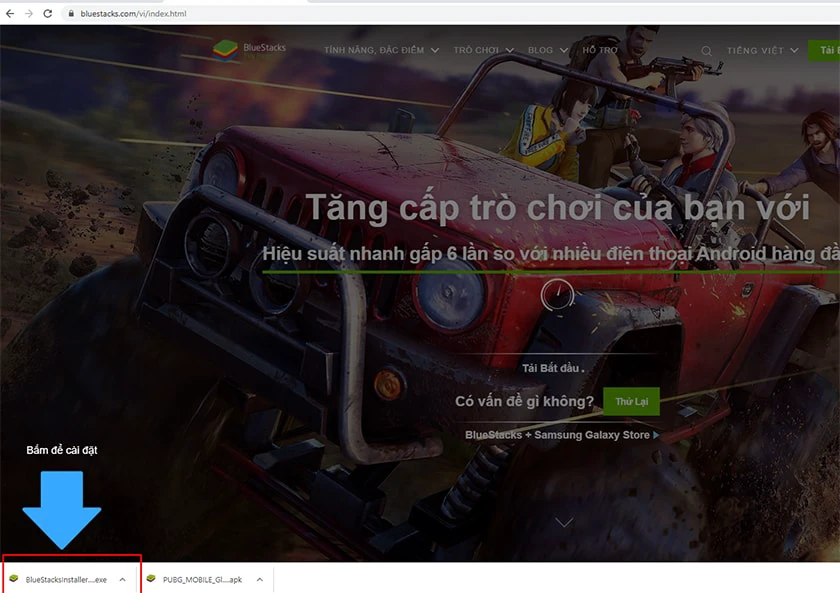C&aacute;ch tải PUBG mobile tr&ecirc;n PC, tr&ecirc;n m&aacute;y t&iacute;nh, laptop bằng Bluestack