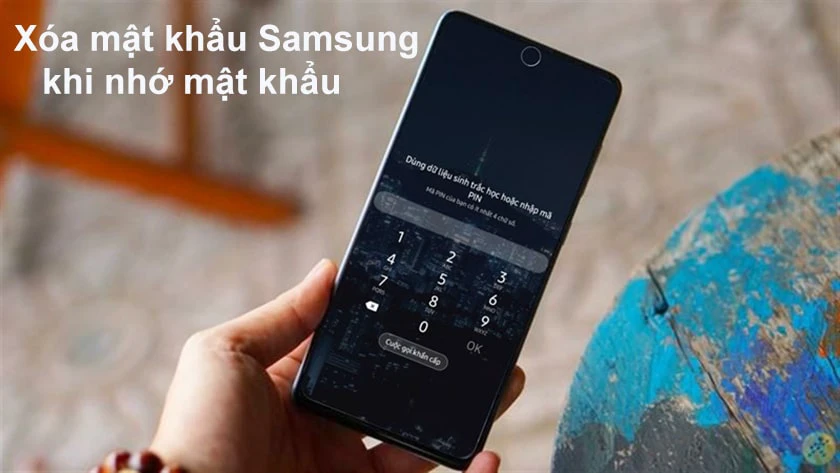 Nhớ mật khẩu nhưng lại muốn xóa bỏ chức năng mật khẩu ở màn hình