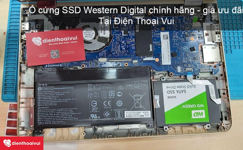 Mua ổ cứng SSD Western Digital ch&iacute;nh h&atilde;ng - gi&aacute; ưu đ&atilde;i tại Điện Thoại Vui