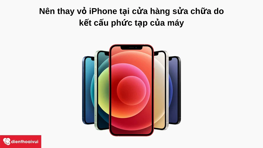 Đỏ vỏ iPhone 11 lên iPhone 12 tại nhà có khó không?