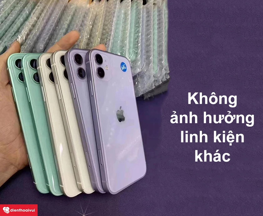 Sau khi n&acirc;ng cấp thay vỏ iPhone XR l&ecirc;n 12 c&aacute;c linh kiện c&oacute; dễ hư hỏng kh&ocirc;ng?