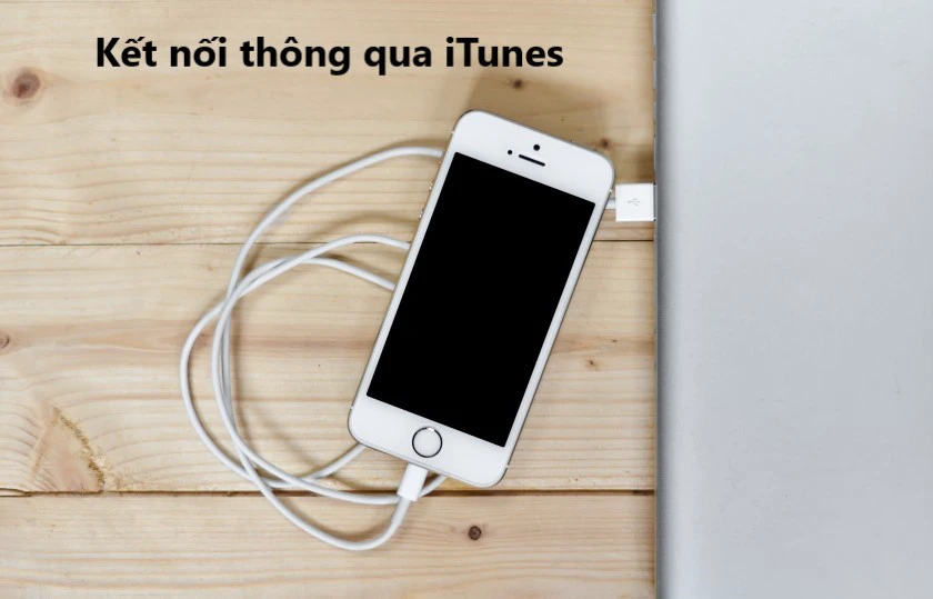 sử dụng ứng dụng iTunes