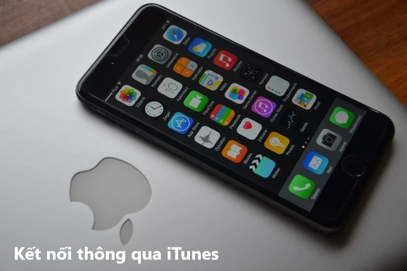 Kết nối iPhone với m&aacute;y t&iacute;nh 