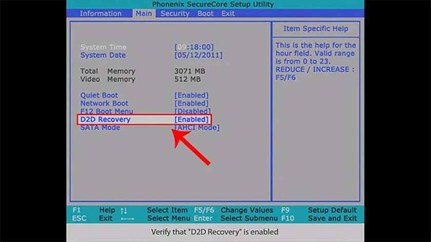 Hướng dẫn Recovery khi laptop