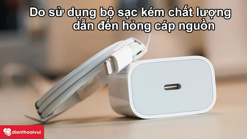 Mẹo khắc phục lỗi hỏng c&aacute;p nguồn iPhone 12 Mini
