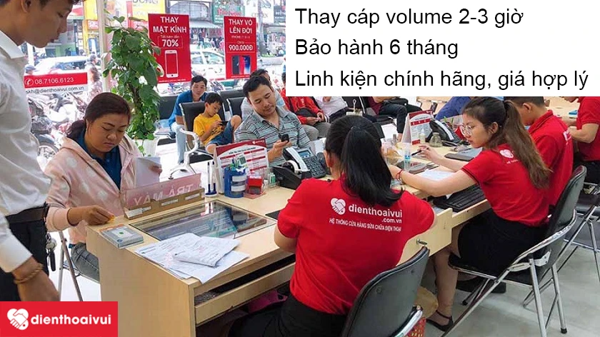 Thay c&aacute;p volume iPhone 12 Pro Max nhanh ch&oacute;ng v&agrave; uy t&iacute;n tại Điện Thoại Vui