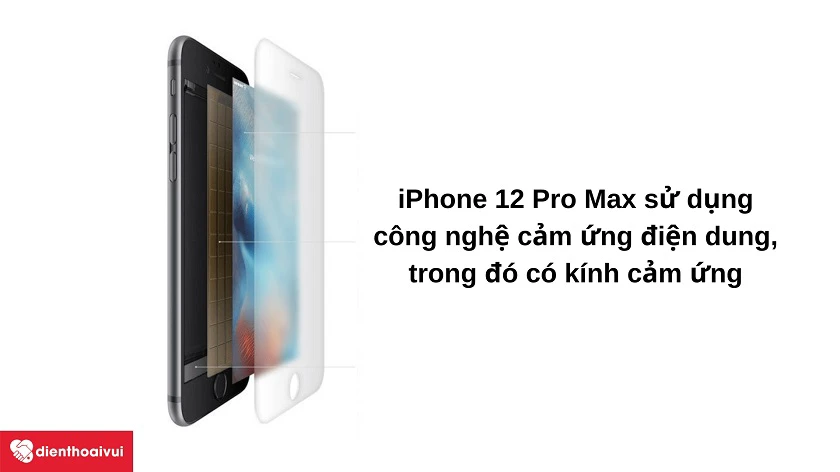 Màn hình cảm ứng hoạt đ&ocirc;̣ng ra sao tr&ecirc;n iPhone 12 Pro Max?