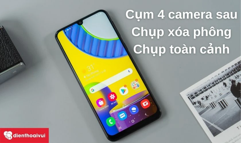 Cụm 4 camera sau độ ph&acirc;n giải cao c&ugrave;ng nhiều t&iacute;nh năng hấp dẫn