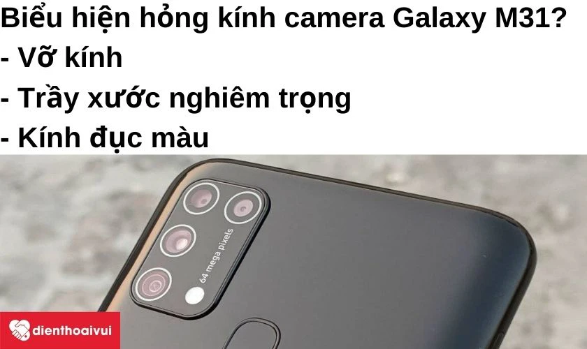 C&aacute;ch đ&aacute;nh bay vết bẩn cứng đầu b&aacute;m tr&ecirc;n k&iacute;nh camera Samsung Galaxy M31?