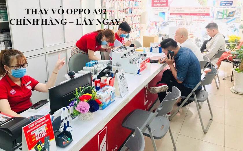 Dịch vụ thay vỏ OPPO A92 ch&iacute;nh h&atilde;ng &ndash; lấy ngay tại Điện Thoại Vui