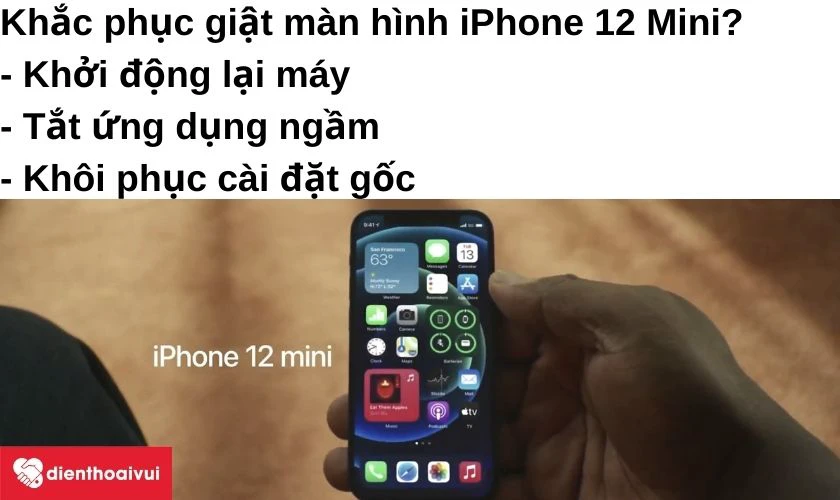 L&agrave;m sao giải quyết t&igrave;nh trạng m&agrave;n h&igrave;nh iPhone bị giật, sọc, ố v&agrave;ng?