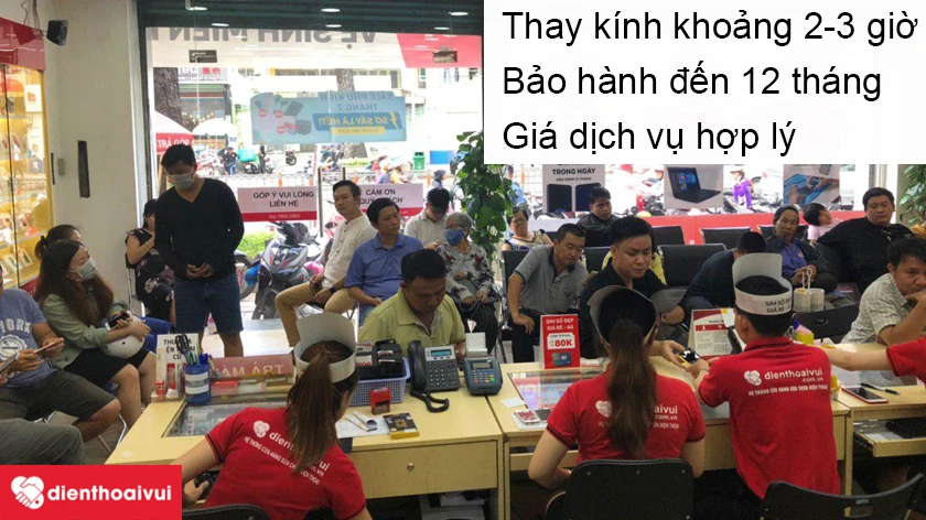 Thay mặt kính Realme 6 Pro lấy ngay với giá rẻ tại Điện Thoại Vui