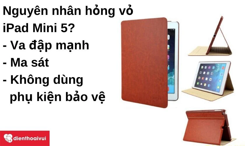 L&agrave;m sao để vỏ iPad tr&aacute;nh được hư hỏng khi c&oacute; lực t&aacute;c động?