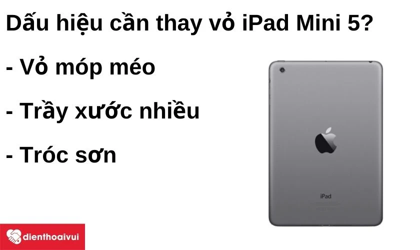 C&aacute;ch tr&aacute;nh tr&oacute;c sơn vỏ iPad Mini 5 m&agrave; kh&ocirc;ng d&ugrave;ng bao da?