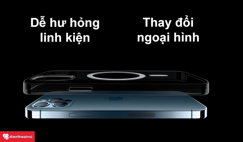 iPhone 12 Pro sẽ bị ảnh hưởng như thế n&agrave;o khi hư vỏ?