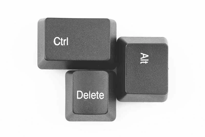 Khởi động lại m&aacute;y t&iacute;nh, laptop bằng tổ hợp ph&iacute;m Ctrl + Alt + Del khi gặp lỗi 