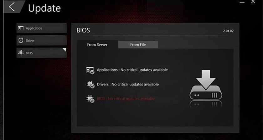 Cập nhật BIOS