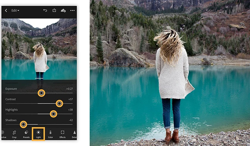 Adobe Lightroom CC Mobile