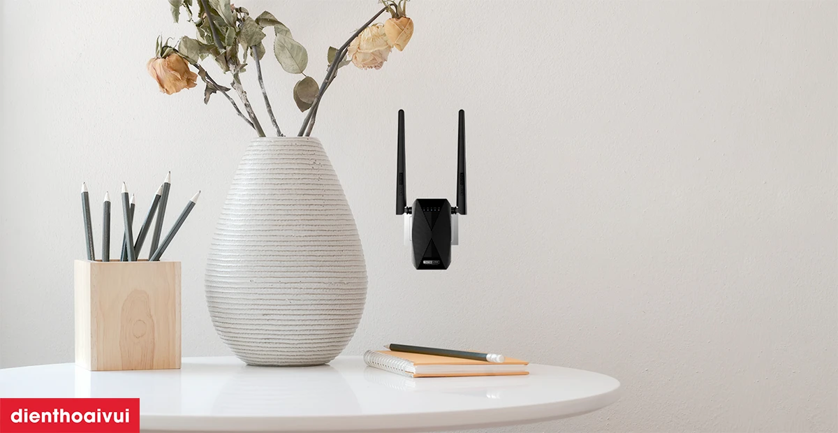 Đ&aacute;nh gi&aacute; thiết kế Bộ k&iacute;ch s&oacute;ng Wi-fi Totolink EX1200T AC1200