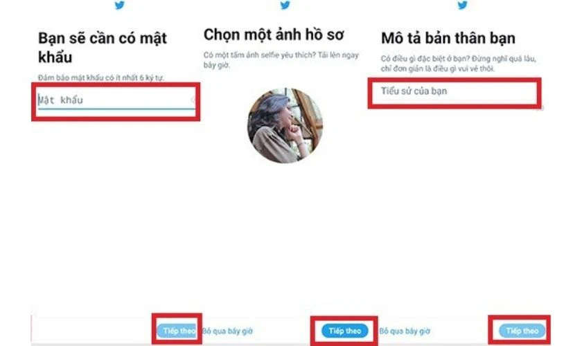 Cách tạo tài khoản twitter