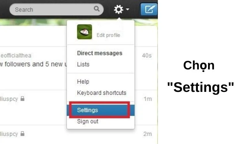 Cách đăng nhập Twitter