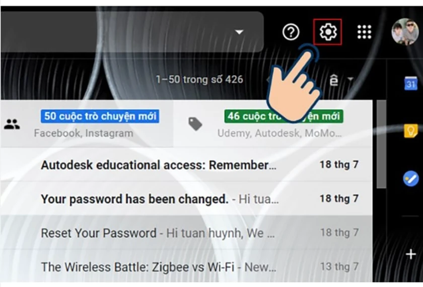 đổi t&ecirc;n t&agrave;i khoản gmail