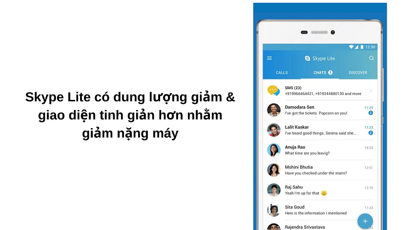 Cách tạo tài khoản và đăng nh&acirc;̣p Skype Lite