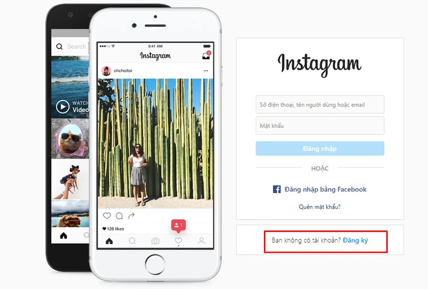 C&aacute;ch tạo t&agrave;i khoản Instagram tr&ecirc;n m&aacute;y t&iacute;nh bằng tr&igrave;nh duyệt