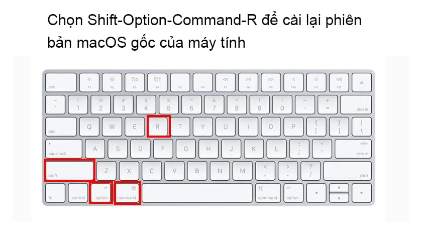 C&agrave;i đặt lại phi&ecirc;n bản macOS gốc