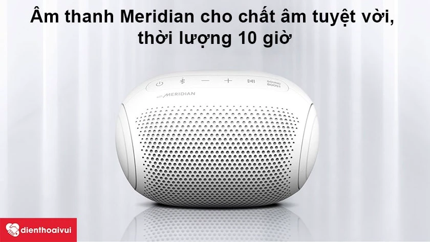 &Acirc;m thanh Meridian cho chất &acirc;m tuyệt vời, thời lượng 10 giờ