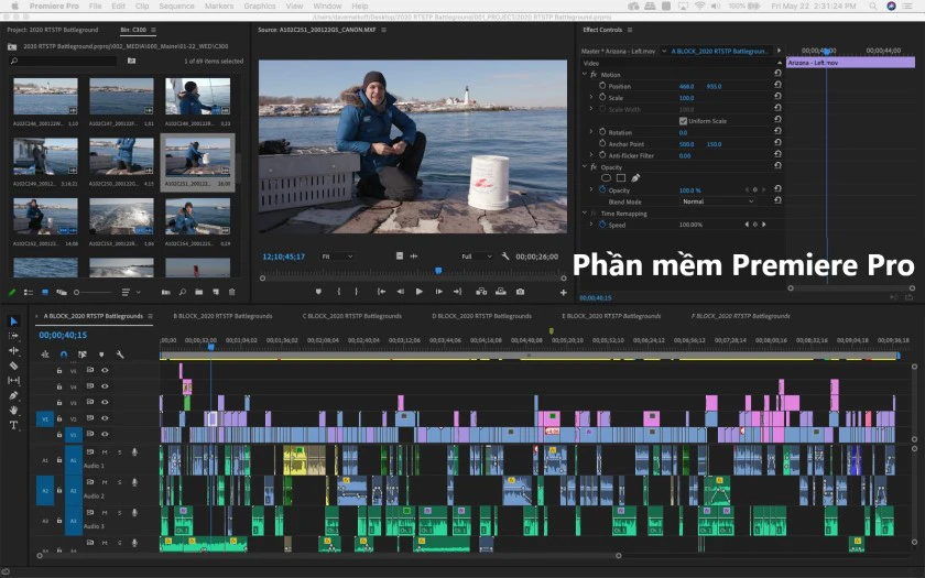Adobe Premiere Pro &ndash; Phần mềm edit video chuy&ecirc;n nghiệp